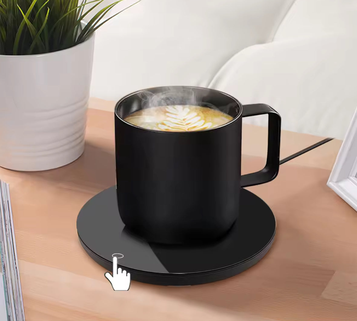 Warmio Desk —chauffe tasse connecté pour bureau USB-C